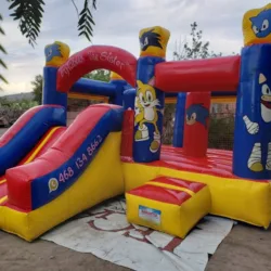 "THE SISTER" renta de brincolines infables mesas y silla