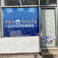 Lavandería Top White