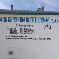 Lavado de Ropería Institucional