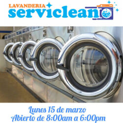 Lavandería Serviclean de autoservicio y por encargo