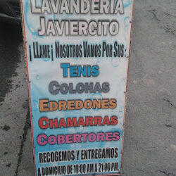 "Lavanderia Javiersito"