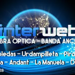 INTERWEB - Fibra óptica . Internet Banda Ancha