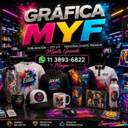 Grafica sublimacion MyF