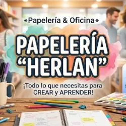 Papelería "Herlan", Ciber y Merceria.