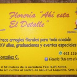 Florería Ahí Esta El Detalle